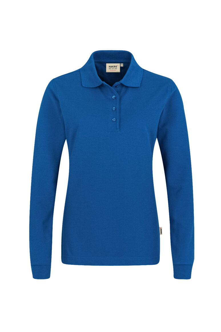 Modell 6215 HAKRO Damen Longsleeve-Poloshirt Mikralinar®