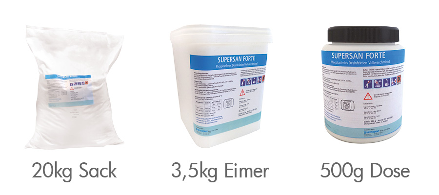 SuperSan forte Desinfektions-Vollwaschmittel 3,5kg