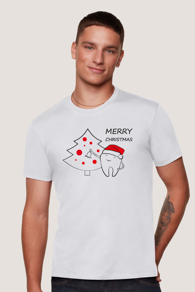Weihnachts-Print-Shirt Motiv 1