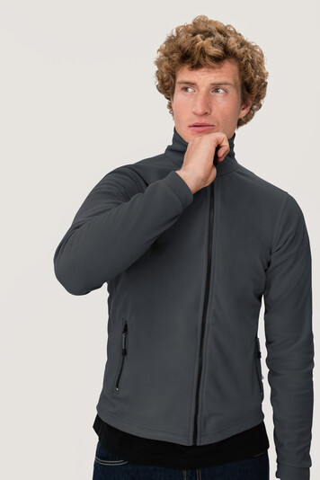 Modell 6840, HAKRO Herren Fleecejacke
