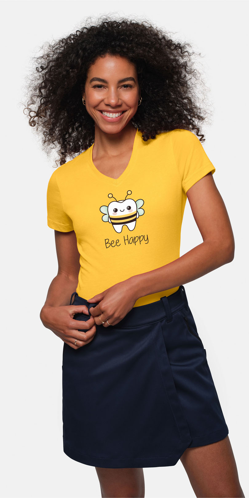 Printshirt Bee Happy