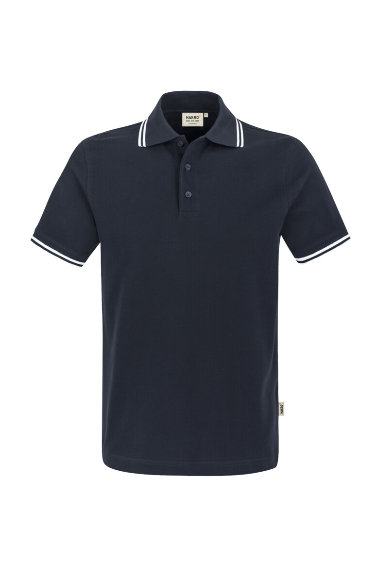 Modell 6805 HAKRO Poloshirt mit Kontraststreifen