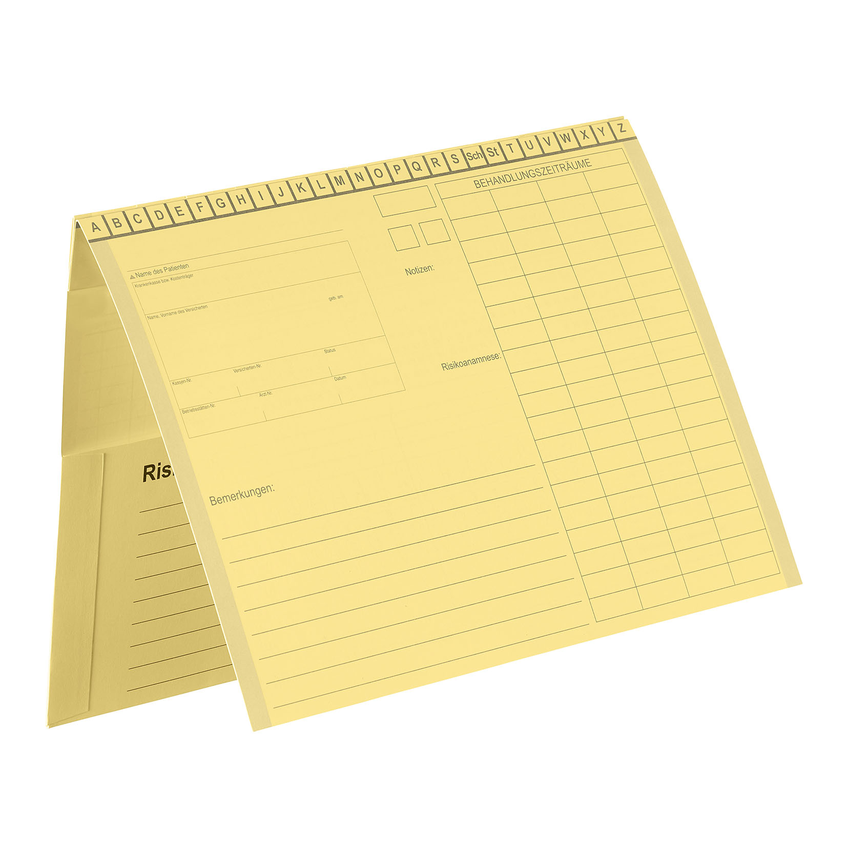 Karteimappe A5/D70 Zahnarztkartei