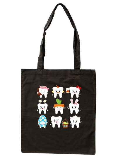Baumwolltasche Oster-Party