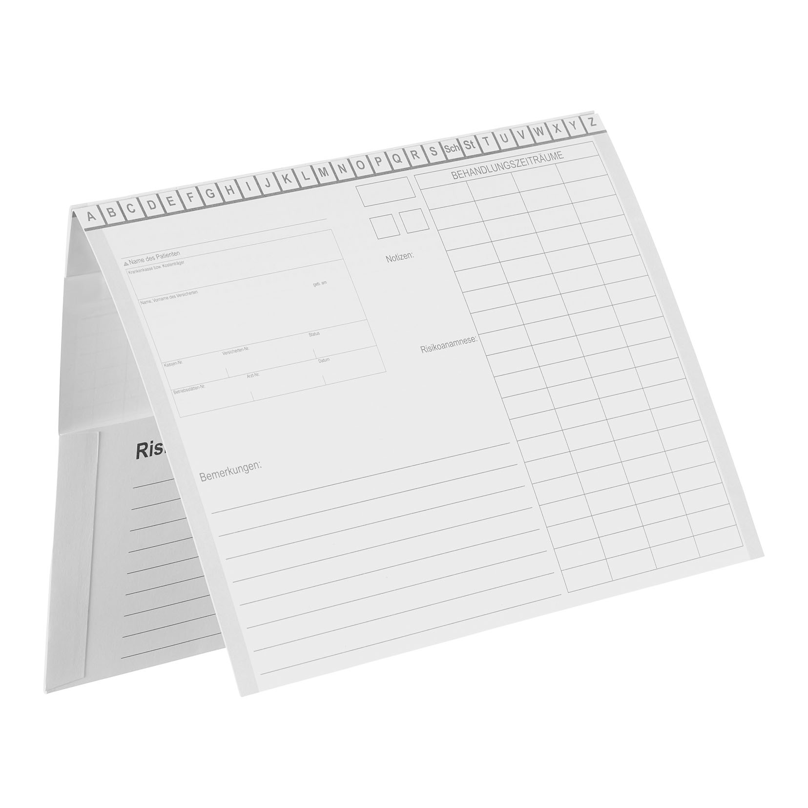 Karteimappe A5/D70 Zahnarztkartei