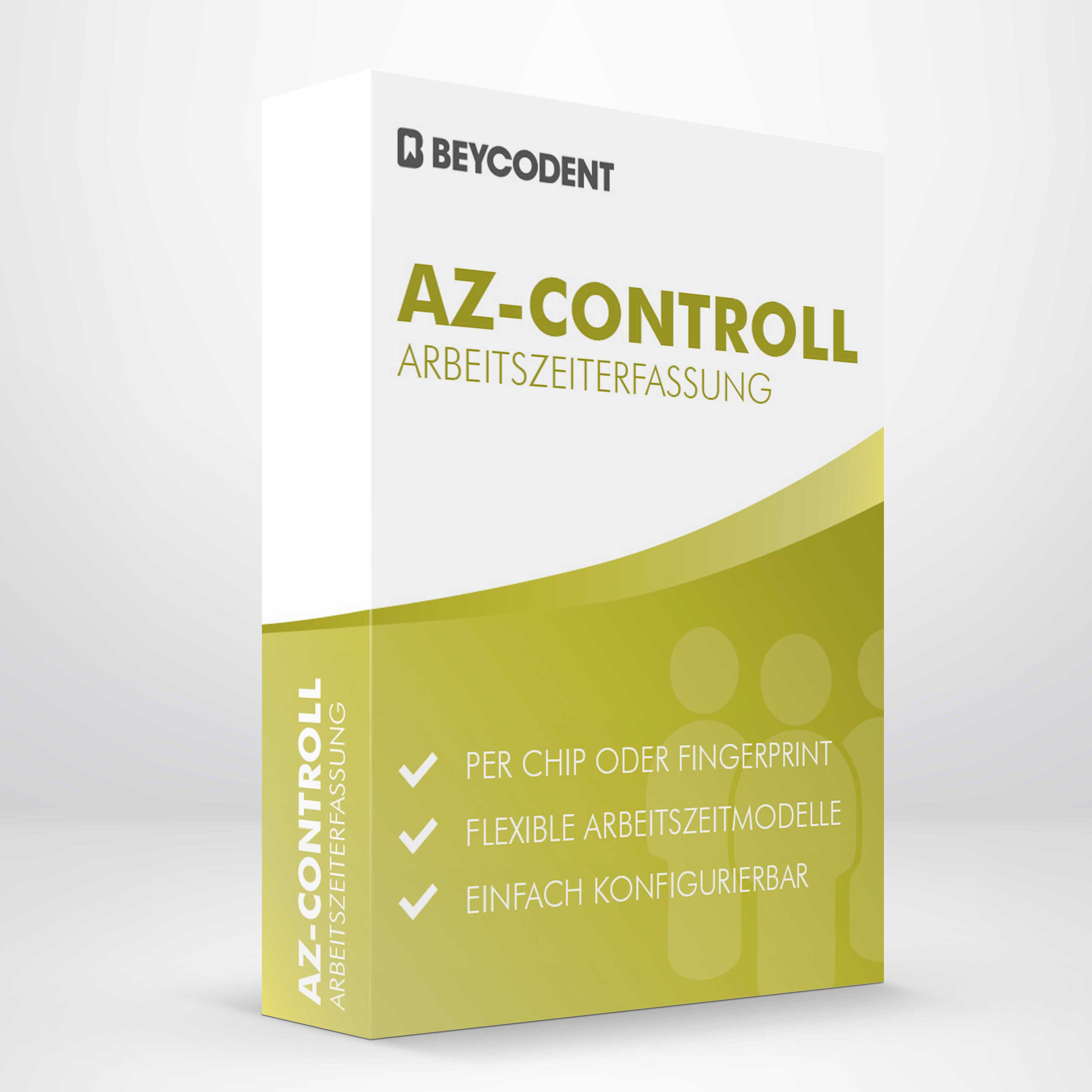 AZ-Controll Komplett-Paket 2 mit Fingerprint Offline-Terminal