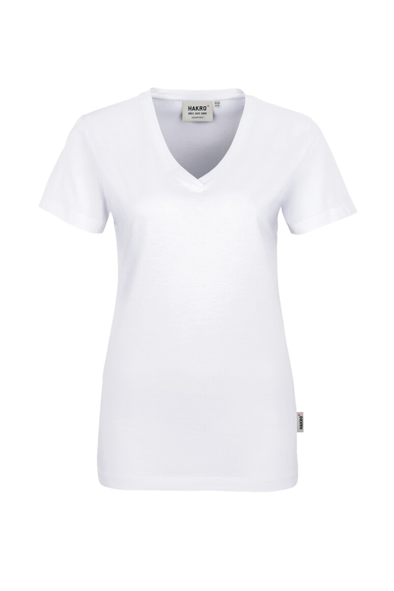 Modell 6126 HAKRO Damen V-Shirt Classic