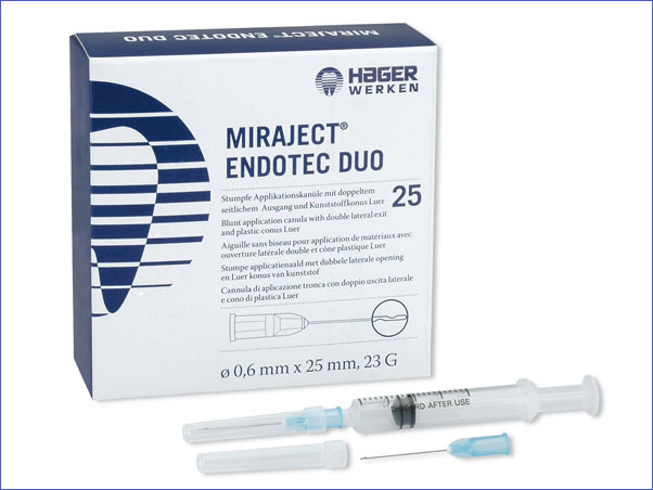 MIRAJECT Endotec Duo Luer 25er Packung