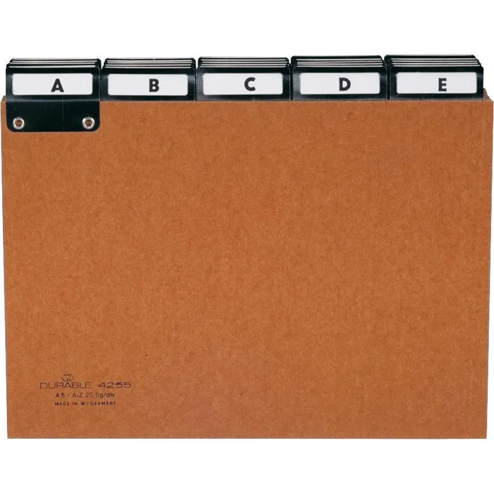 Pressspan-Register A5 extra