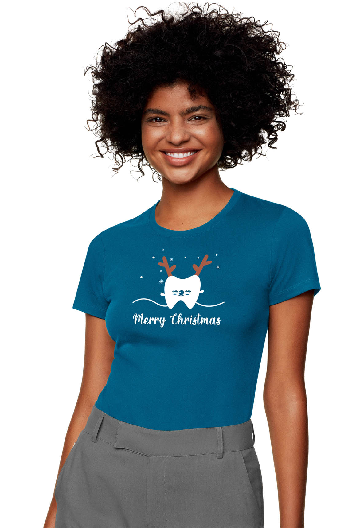 Weihnachts-Print-Shirt Motiv 2