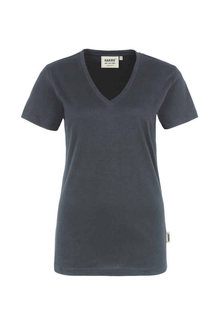 Modell 6126 HAKRO Damen V-Shirt Classic